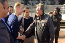 حضور مربیان هامبورگ در تمرین امروز پرسپولیس