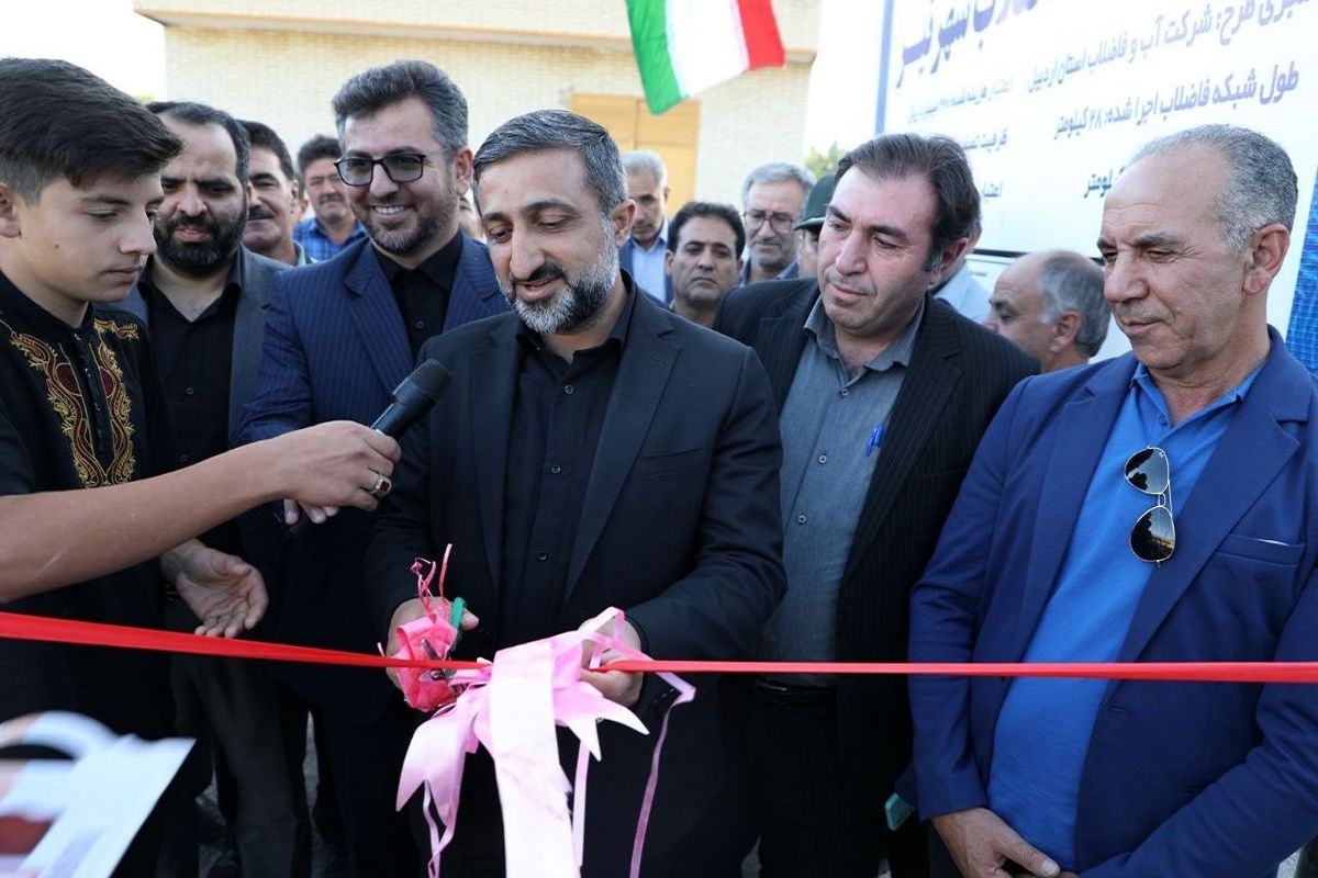 افتتاح پروژه ها در شهرستان نیر