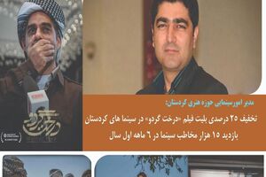 امسال 15 هزار نفر کردستانی‌ به سینما رفتند