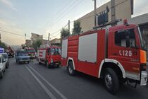 برخورد پژو ۲۰۶ با گاردریل/ نجات معجزه آسای راننده از مرگ حتمی