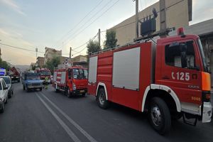 برخورد پژو ۲۰۶ با گاردریل/ نجات معجزه آسای راننده از مرگ حتمی