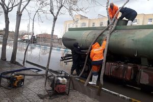 نیروهای خدمات شهری مشهد در آماده باش کامل قرار دارند