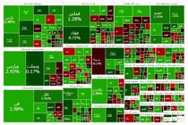 بورس همچنان سبز است