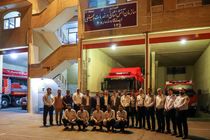 شهردار قم با جمعی از آتش‌نشانان دیدار کرد