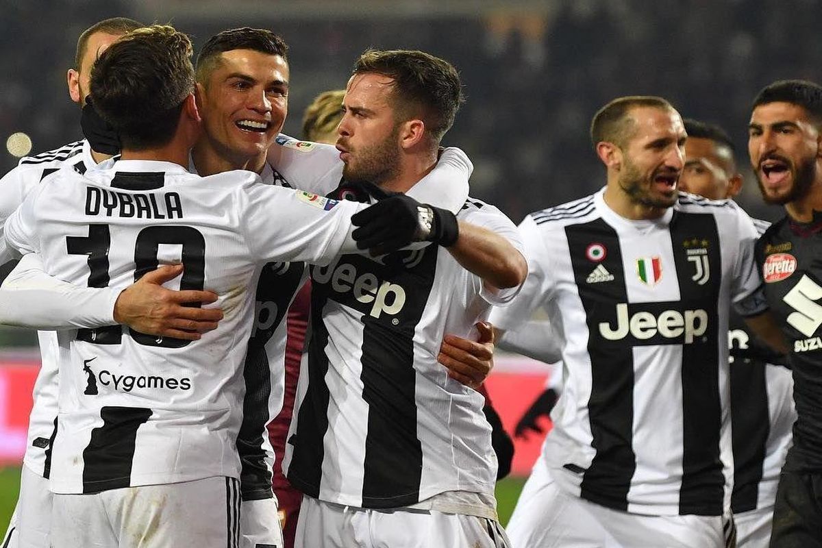 بازی یوونتوس و آاس رم