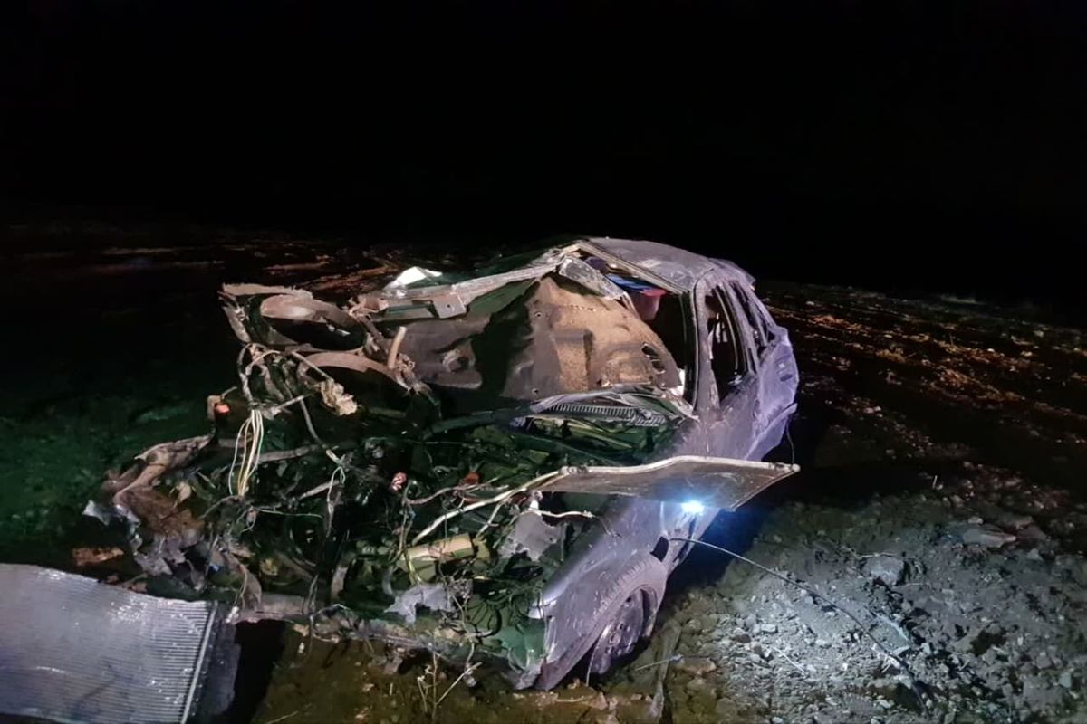  فوت یک نفر در حادثه رانندگی