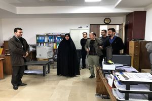 بازدید اعضای شورای شهر و معاون فنی شهرداری از سازمان توسعه و عمران شهرداری قم