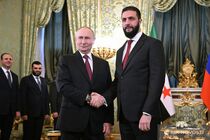 استقبال پوتین از جولانی در مسکو + فیلم
