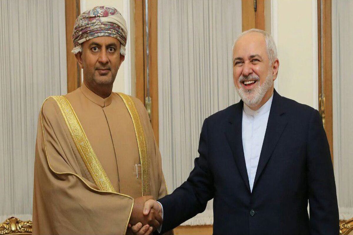 محمد جواد ظریف و وزیر عمان