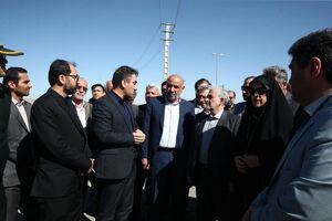 وزیر تعاون، کار و رفاه اجتماعی وارد ترکمانچای شد