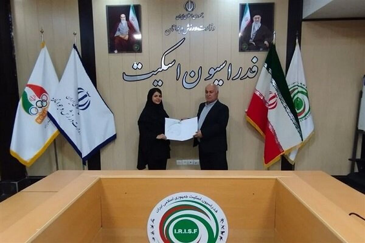 پریا قاسمی مربی تیم ملی اسکیت بانوان