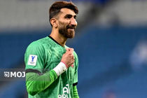 علیرضا بیرانوند کاندید بهترین دروازه‌بان آسیا شد