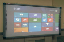 تخته وایت برد روباتیک اتوماتیک پیام می نویسد