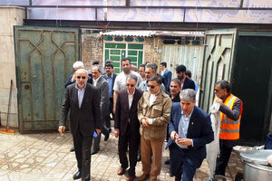 سفر عضو هیات مدیره بانک ملی ایران به منطقه سیل زده پلدختر