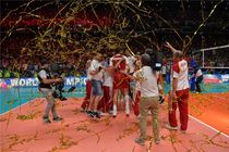 لهستان جام قهرمانی والیبال جهان را بالای سر برد