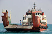 مهار آتش‌سوزی در موتورخانه لندینگ‌کرافت در بنادر غرب هرمزگان