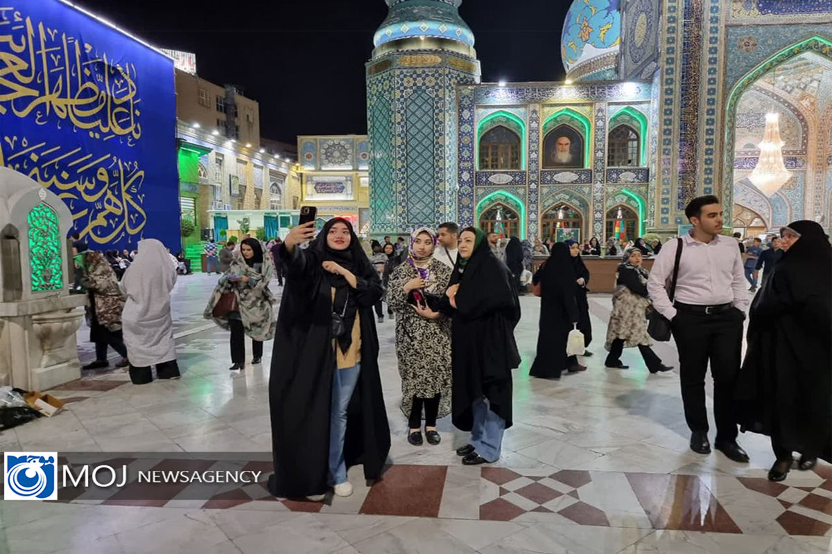 آستان مقدس امامزاده صالح در آستانه عید فطر 