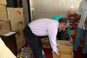 توزیع بسته معیشتی ویژه  کارگران در البرز