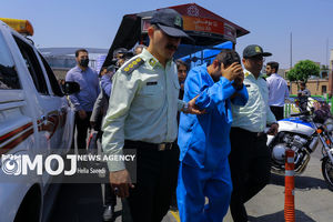 بازسازی صحنه جرم حمله با زنجیر به شهروندان