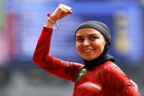 فرزانه فصیحی در رقابت داخل سالن آلمان دوم شد