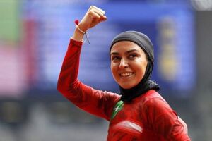 فرزانه فصیحی جایگاه نخست آسیایی در فدراسیون جهانی دوومیدانی را بدست آورد