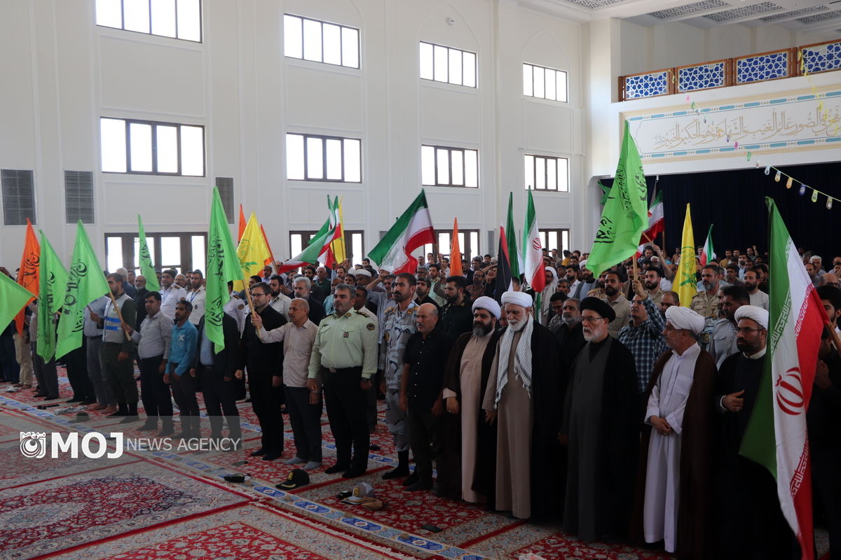 نماز جمعه کیش محکومیت رژیم صهیونیستی