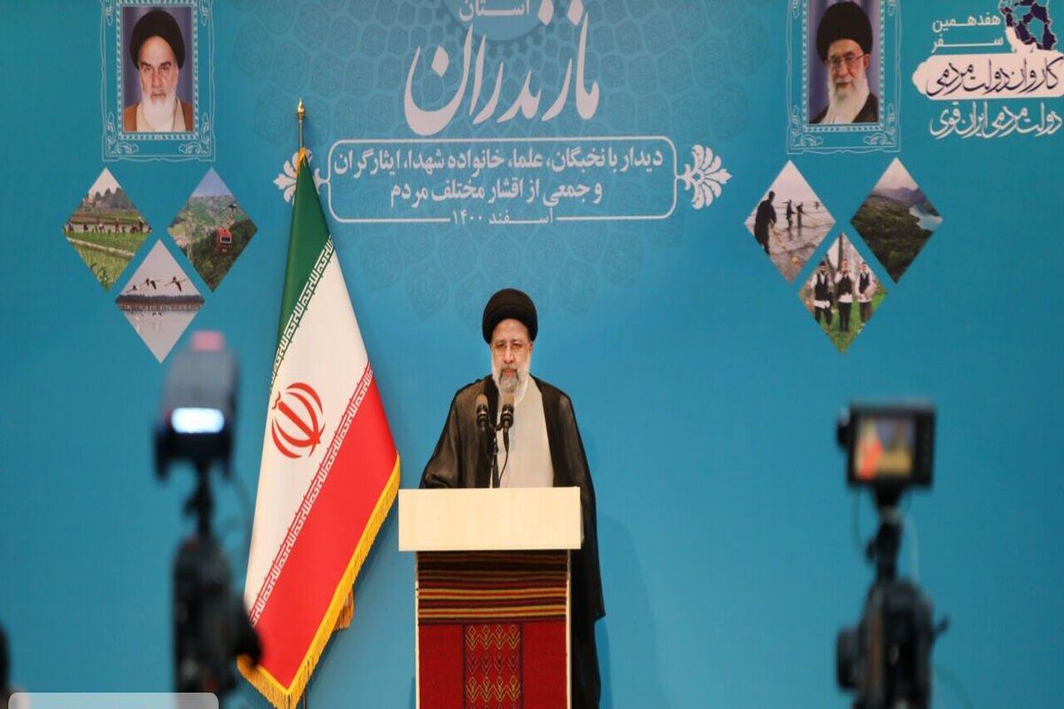 سفر رئیس جمهور به مازندران 