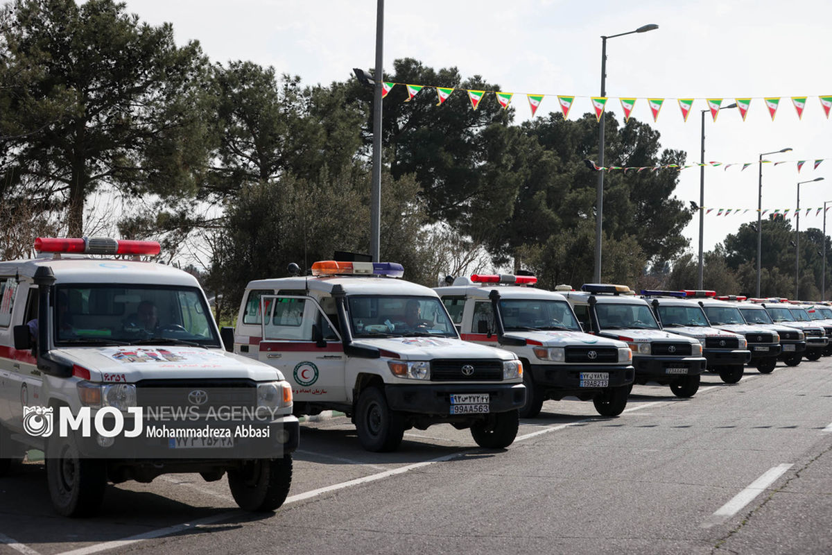 رزمایش نوروزی جمعیت هلال احمر