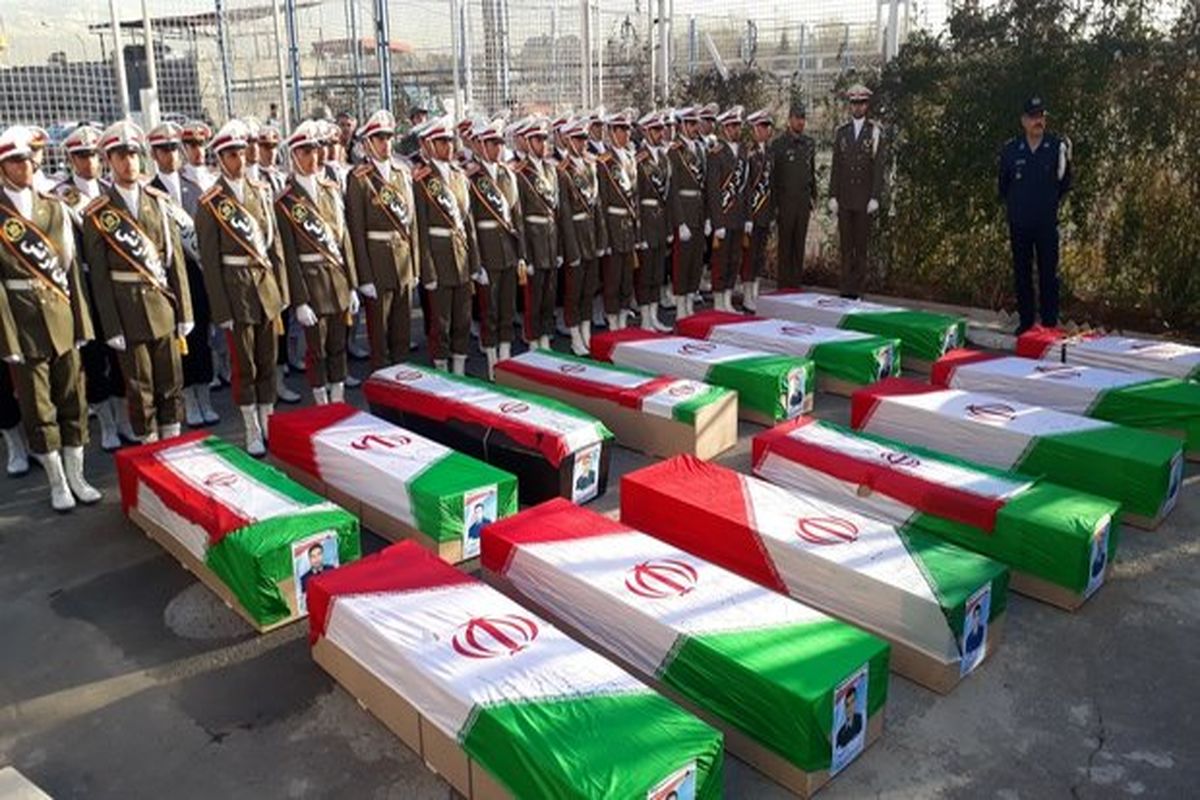 تشییع پیکر شهدای نیروی هوایی ارتش