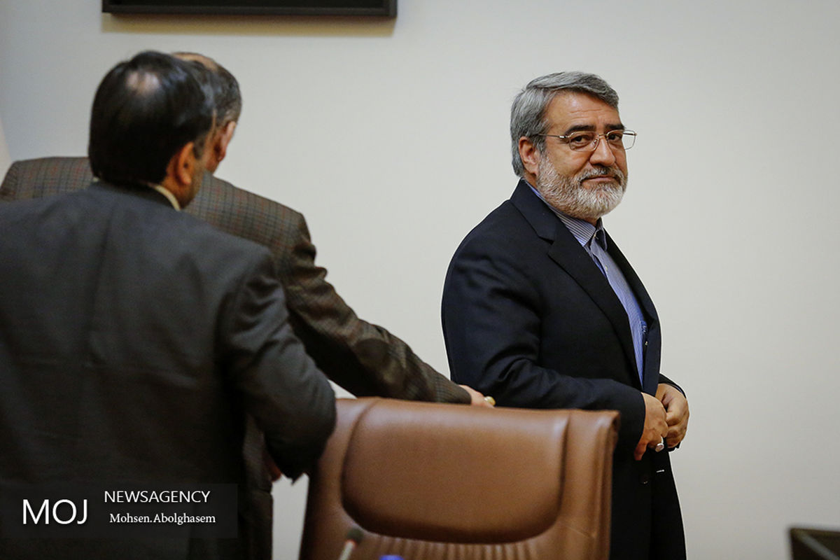 نشست خبری وزیر کشور