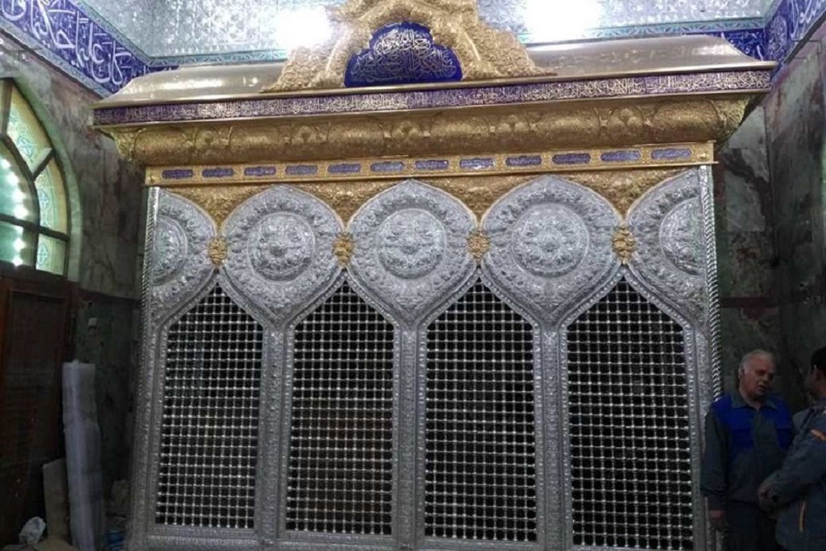 ضریح خیمه‌گاه حضرت امام سجاد(ع) در كربلای معلی
