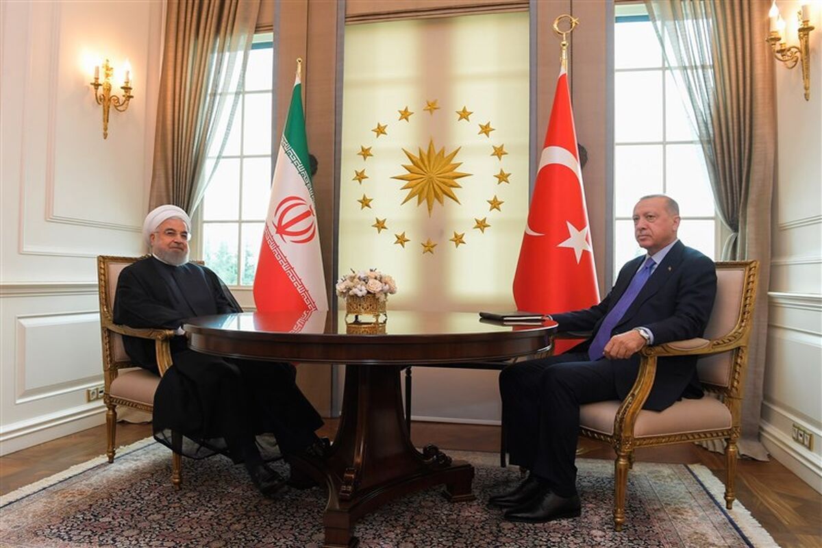 دیدار روحانی با رجب طیب اردوغان