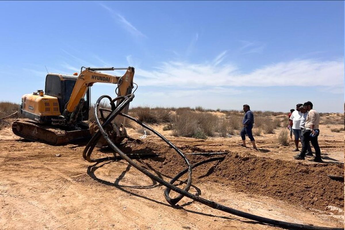 سوخت قاچاق در ساحل جزیره قشم