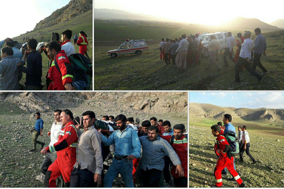 سقوط مرد 60 ساله از مدبه کوه خرم آباد