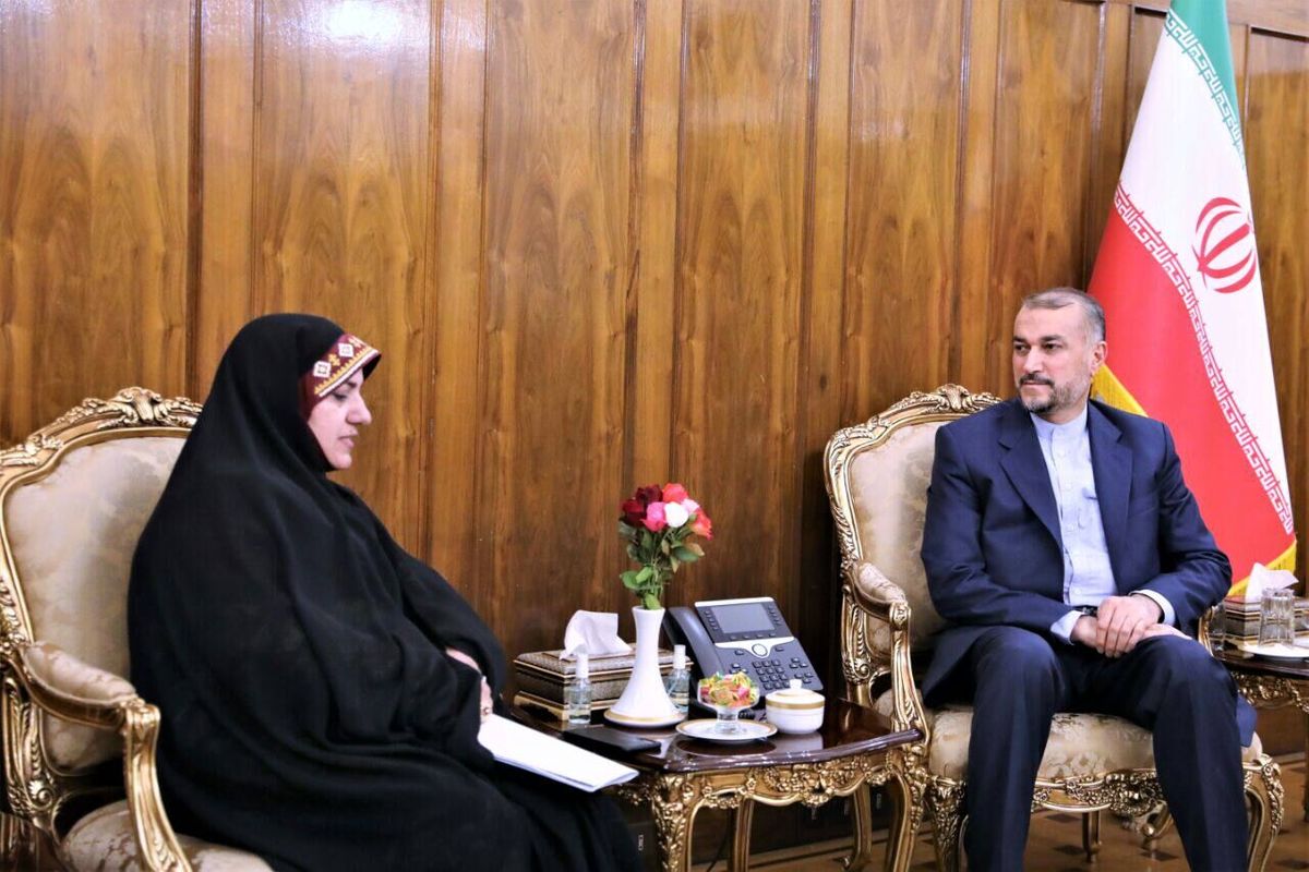 امیرعبداللهیان و سفیر ایران در برونئی