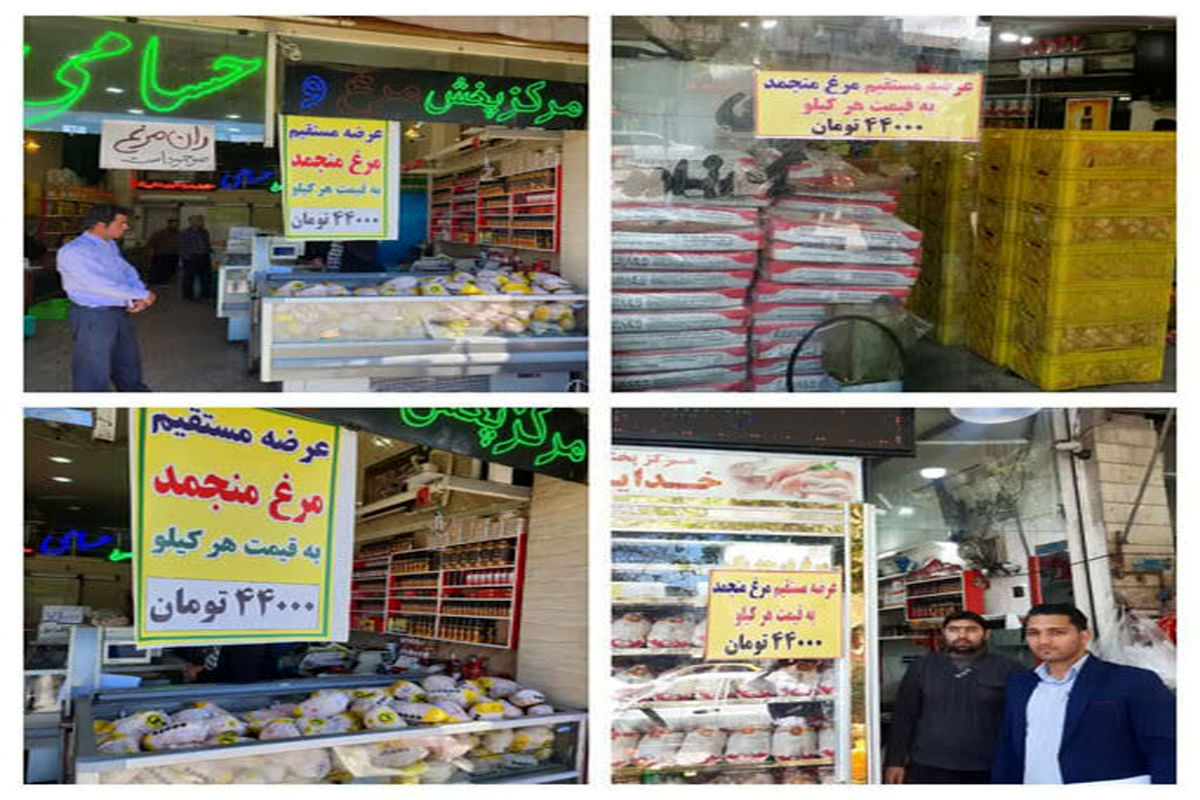 توزیع مرغ جهاد کشاورزی آذربایجان شرقی 