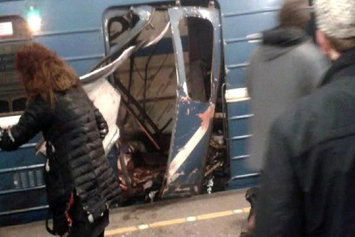 انفجار مترو