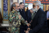 مراسم ترحیم همسر شهید فلاحی