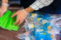 توزیع 500 پک اقلام بهداشتی و غذایی در شهرستان فریدن  