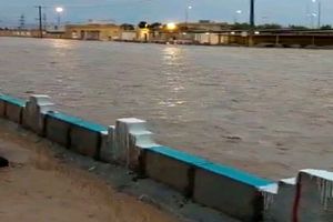 50 میلی متر بارندگی در 3 ساعت/ بافت تاریخی یزد تخلیه شد 