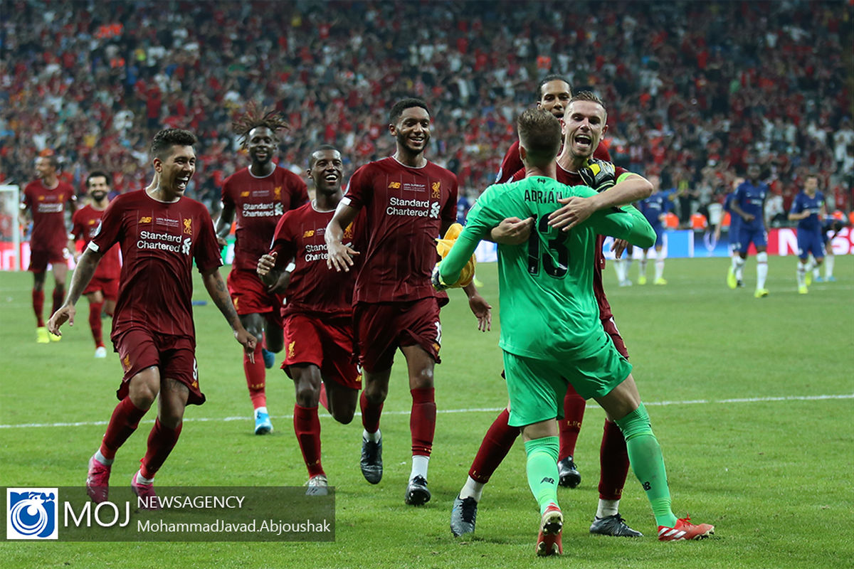 سوپر جام فوتبال اروپا بین لیورپول و چلسی