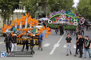 دسته عزاداری علمداران حسینی (ع) در آستارا‎