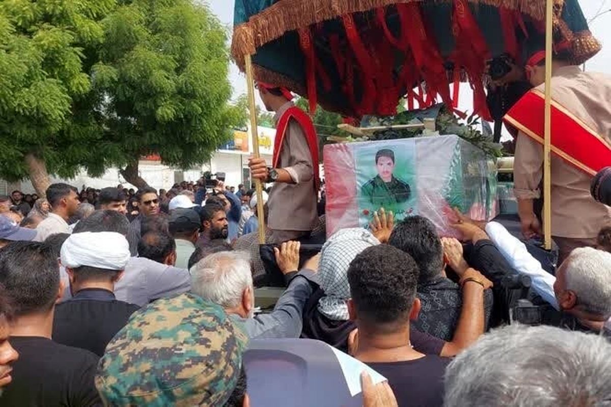 تشییع پیکر مطهر شهید