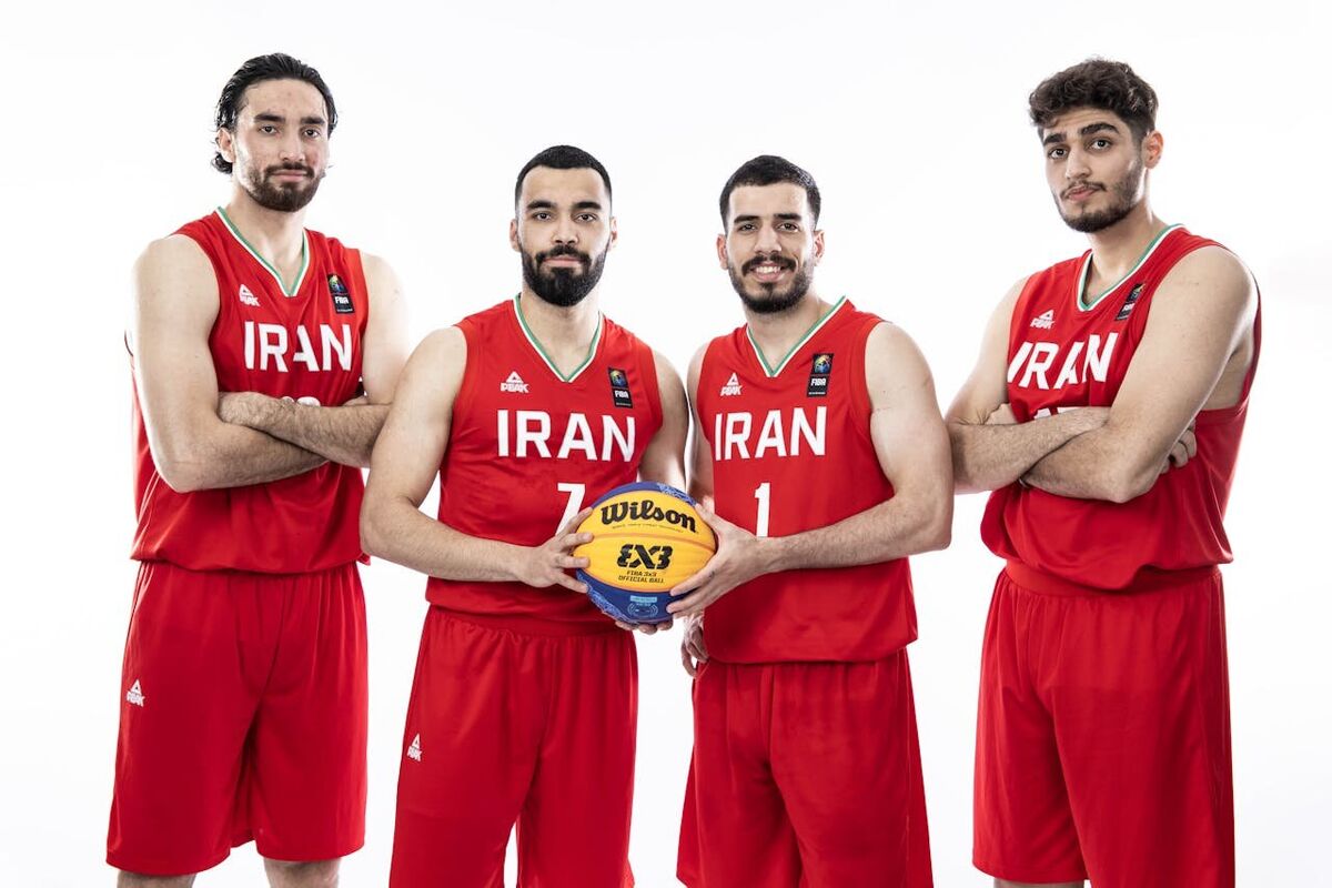 تیم 3 نفره بسکتبال ایران