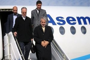 بازدید هوایی نوبخت از کانون‌های گرد و غبار در خوزستان