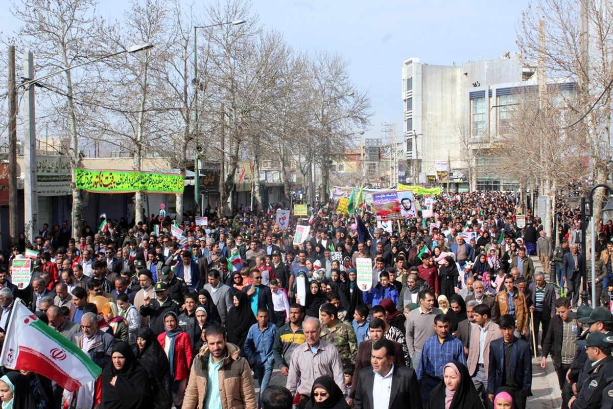 راهپیمایی 22 بهمن یاسوج (1)
