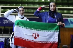 طلای یازدهم ایران با درخشش ساینا کریمی در ریاض رقم خورد