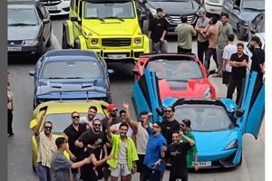 پلیس خودروهای خبرساز جاده هراز را توقیف کرد + فیلم