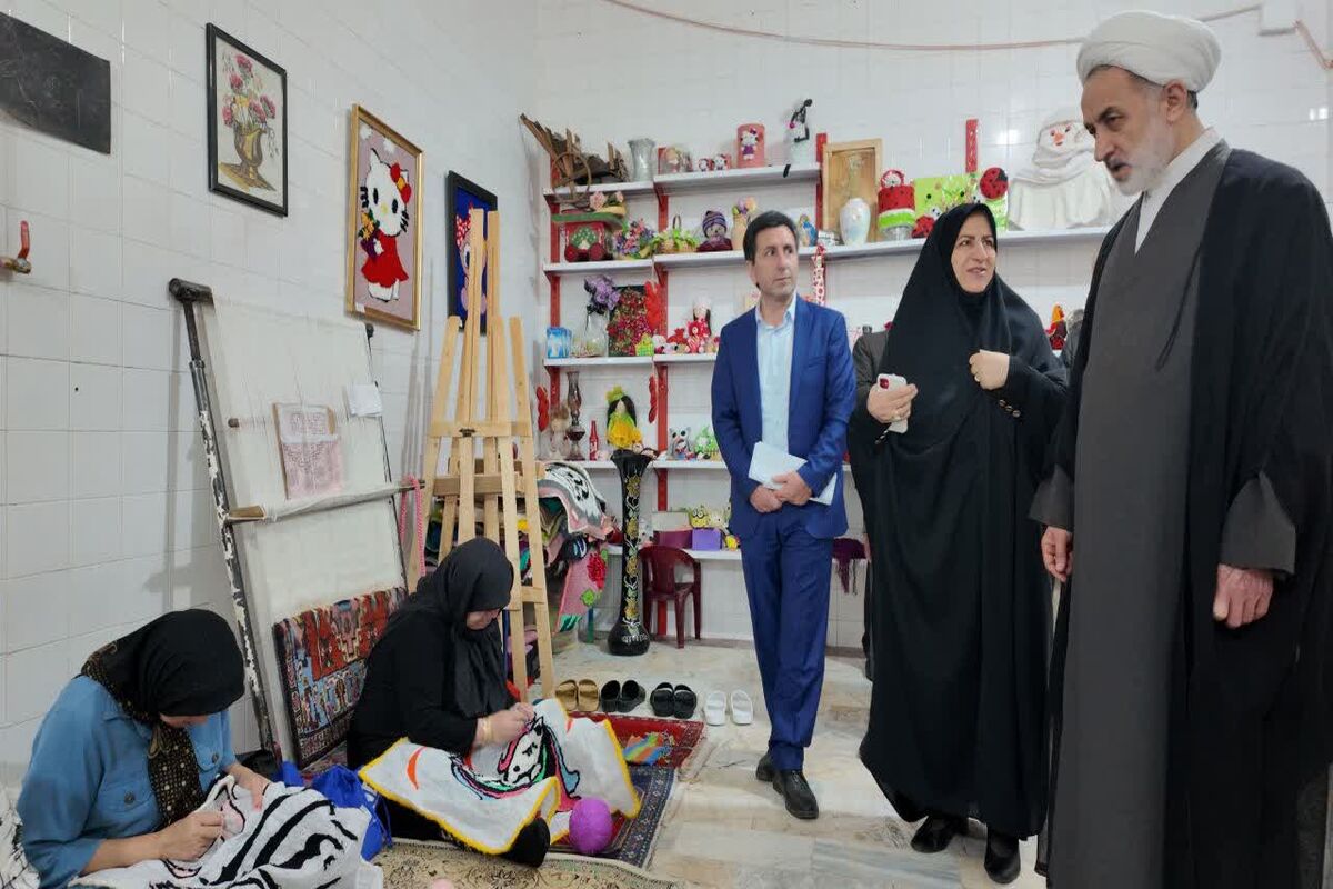 بازدید رئیس کل دادگستری اردبیل از مرکز توانبخشی حضرت ابولفضل