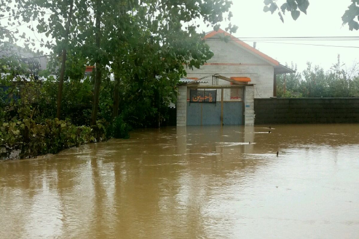 خسارت صومعه سرا و فومن بر اثر بارش1